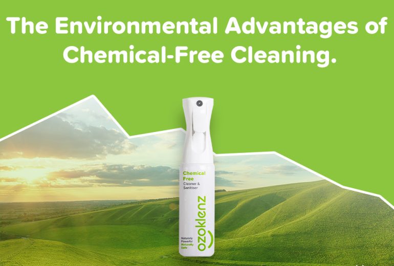 The Environmental Benefits of Chemical Free Cleaning