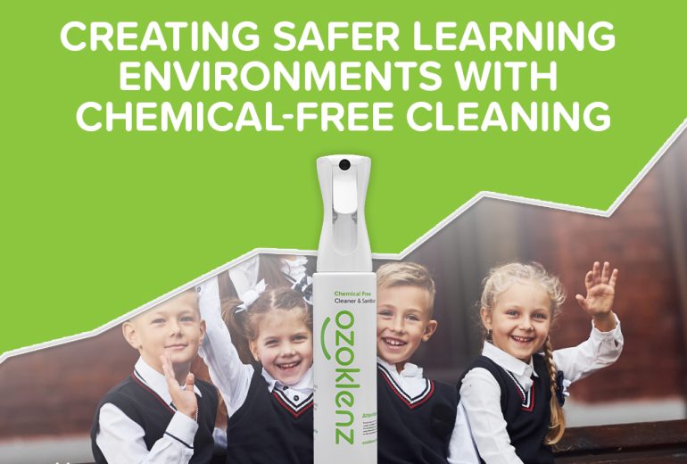 Creating Safer Learning Environments with Chemical-Free Cleaning