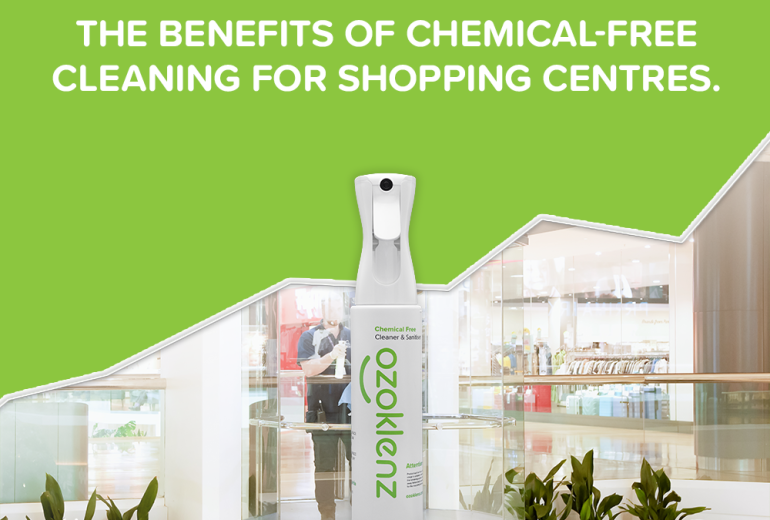Benefits of chemical free cleaning for shopping centres