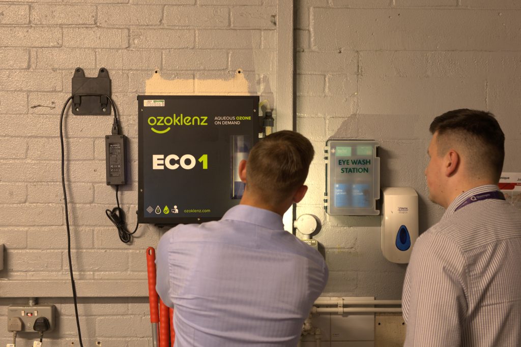 facilities managers receiving training