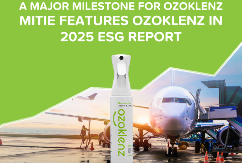 A Major Milestone for Ozoklenz! Mitie features Ozoklenz in 2025 ESG report